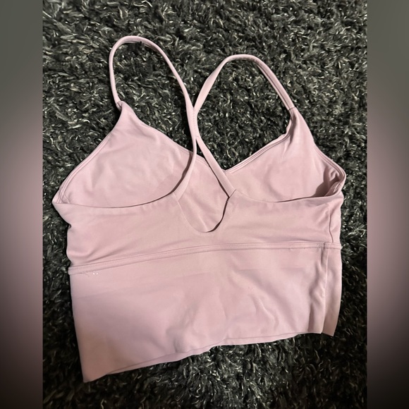 M pink VNeck Yoga Top - Picture 4 of 5